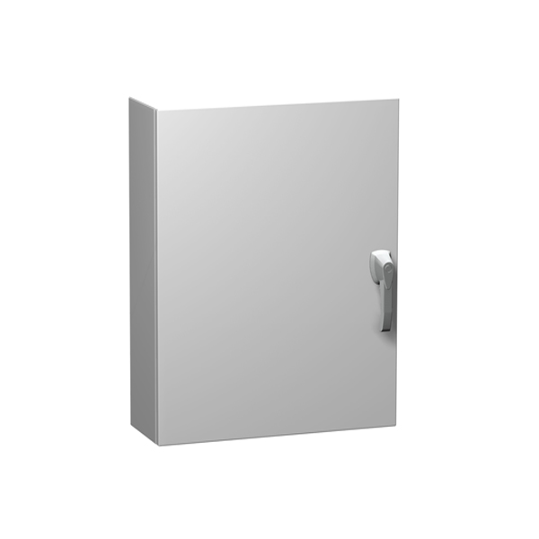 Type 4X Painted White Stainless Steel Wallmount Enclosure Eclipse Series