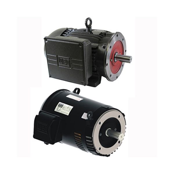 00118ET3ER143TC-S, AC Mtr, TEFC, Round Body - Drip Cover Included, 3PH, 1 HP, 0.75 kW, 1800 RPM, 143/5TC NEMA, C-Face - Footless, 208-230/460V, 3.3-3/1.5 FLA