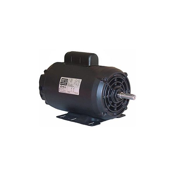 00158OT3ECD145T-S, AC Mtr, Compressor Duty ODP, 145T, Rolled Footed, 3 Phase, 1800 RPM, 208-230/460V, 4.6-4.2/2.1 FLA, 1.5 HP