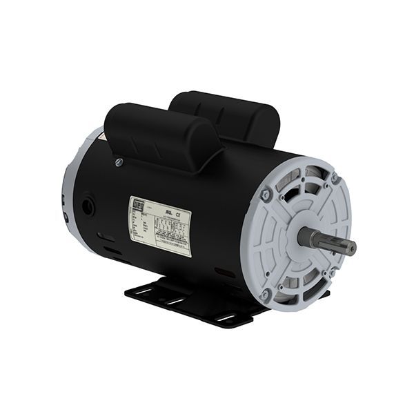 00336OS1CCD56-S, General Purpose, ODP, Footed, 1PH, 3HP, 2.2kW, 3600RPM, 56H, 208-230V, 14.04-12.70 FLA