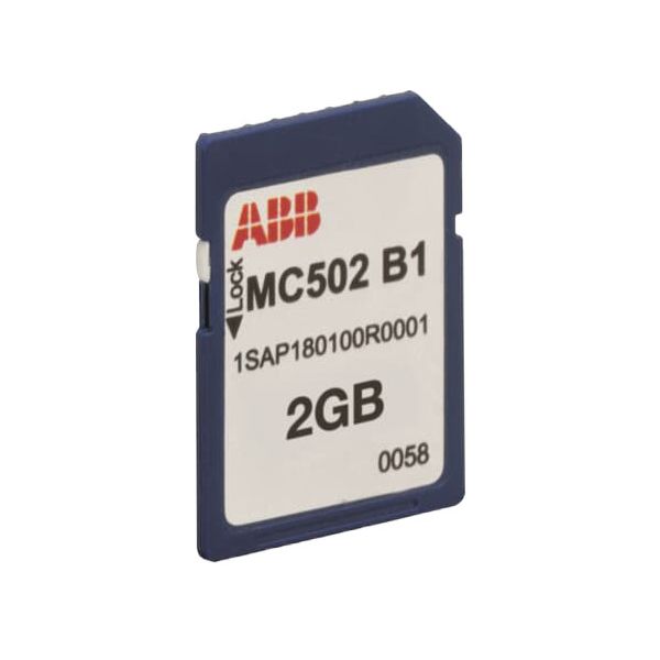 MC502, SD Memory Card 2 GB needs the MC503 option