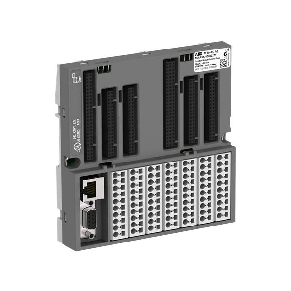 TF501-CMS-XC, Terminal Base, 0x coupler slots, ETHERNET,24VDC, spring terminals, Outdoor