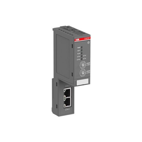 CM597-ETH-XC, Communication Module ETHERNET, 2xRJ45 plugs, integrated switch, Outdoor & extreme Conditions