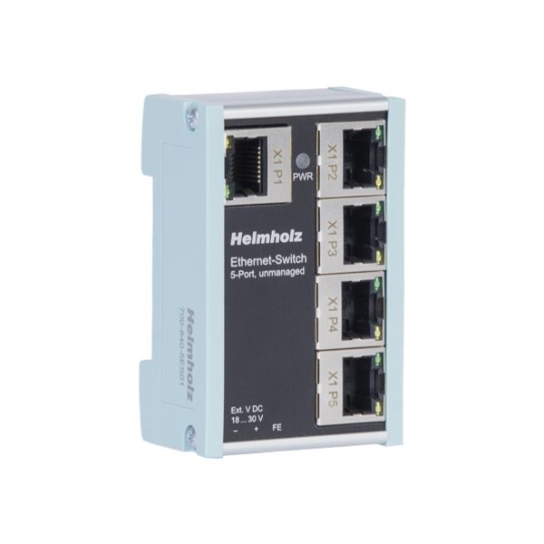 Helmholz, Ethernet Switch, 5 port, unmanaged, 10/100Mbps