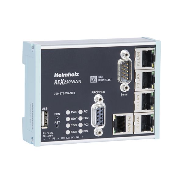 Helmholz, REX 250 WAN, 4 x LAN switch, 1 x WAN interface