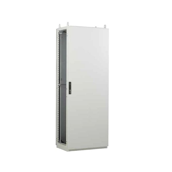Modular Freestanding Cabinet 1800 x 1200 x 500 (71 x 48 x 20) Mounting Plate Included Nema 12,  IP 55 -Two Overlapping Doors